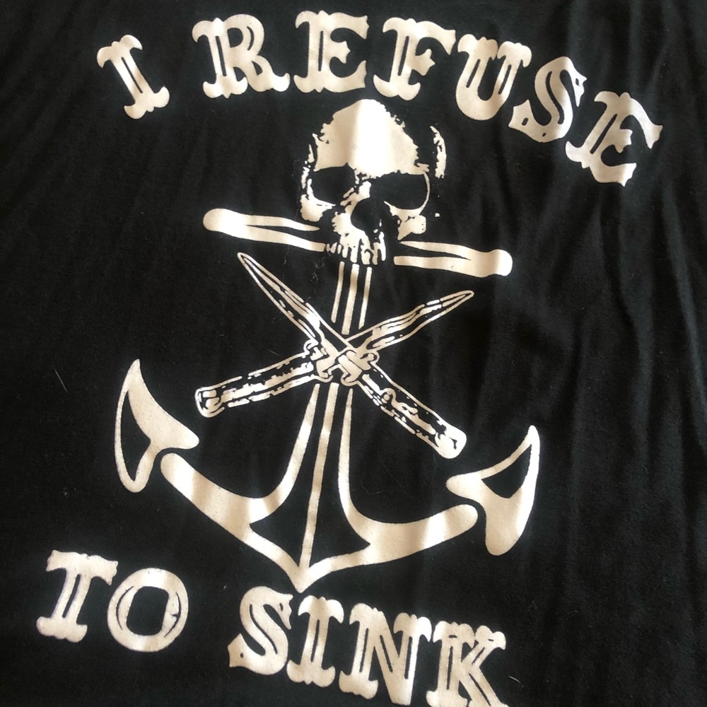 “Refuse to Sink” women’s tank